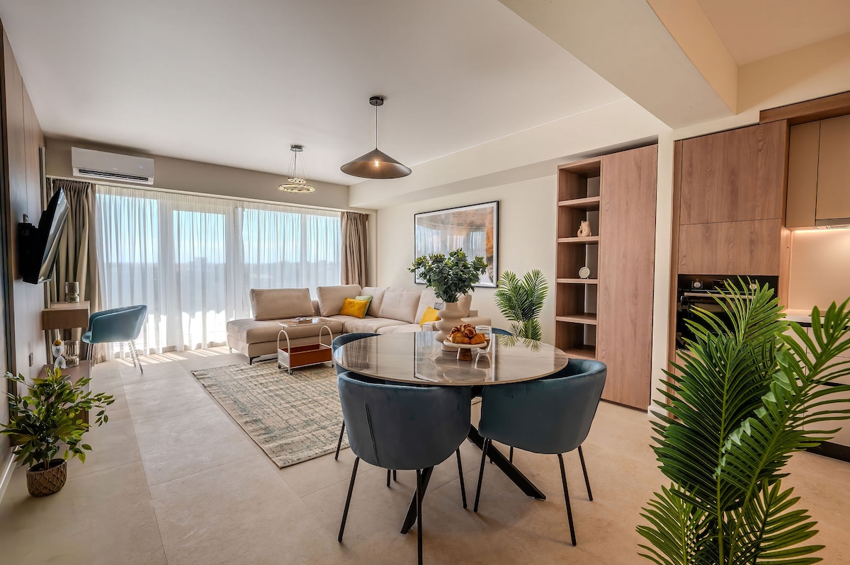 AC-601-Silver Spirit Collection (104 SQM 1BD+ City View) — Διαμέρισμα — κατάλυμα διακοπών με θέα στην πόλη στο Aqua Cullinan Resort & SPA, Mamaia Nord, Κωνστάντζα, Ρουμανία — φωτογραφία 5 του καταλύματος | Aqua Vista Rentals