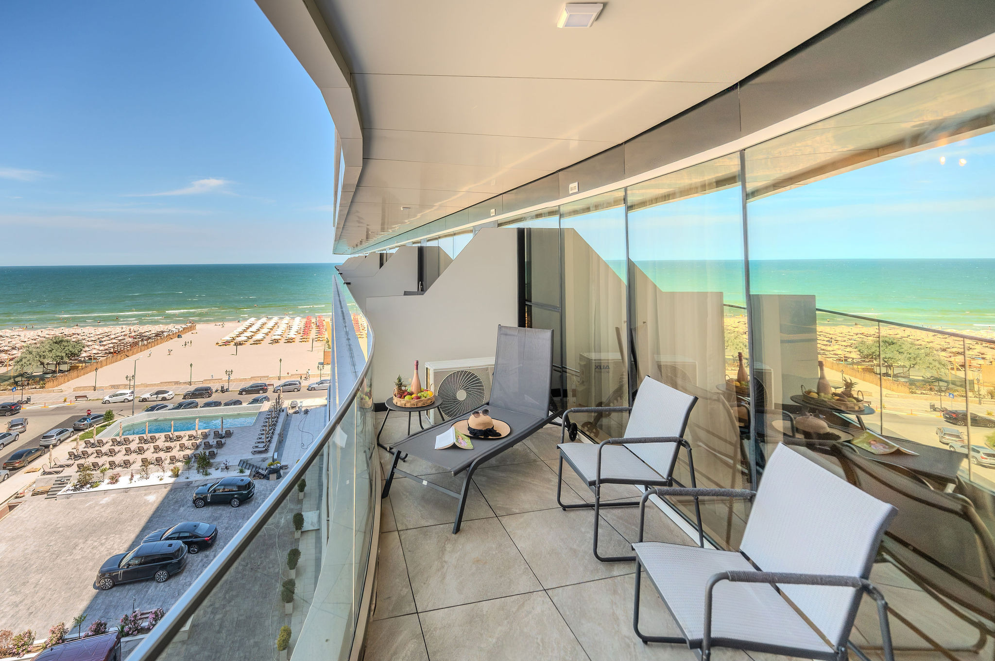 AC-611-Spectre V1 Collection (60 SQM Studio Sea View) — Στούντιο — κατάλυμα διακοπών με θέα στη θάλασσα στο Aqua Cullinan Resort & SPA, Mamaia Nord, Κωνστάντζα, Ρουμανία — κύρια φωτογραφία του καταλύματος | Aqua Vista Rentals