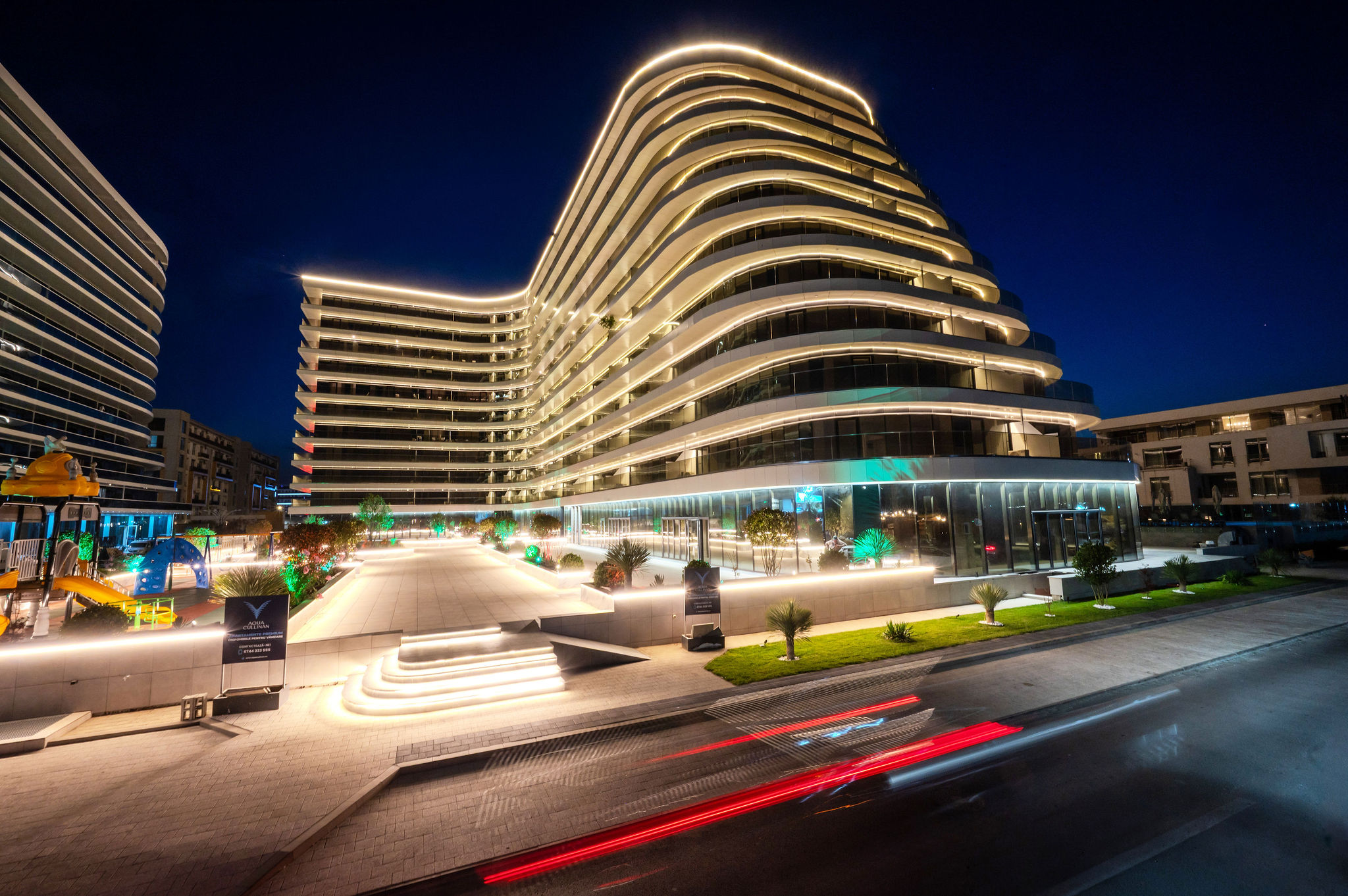 AC-614-Dawn Collection (90 SQM 1BD Front Sea View) — Διαμέρισμα — κατάλυμα διακοπών με θέα στη θάλασσα στο Aqua Cullinan Resort & SPA, Mamaia Nord, Κωνστάντζα, Ρουμανία — φωτογραφία 7 του καταλύματος | Aqua Vista Rentals