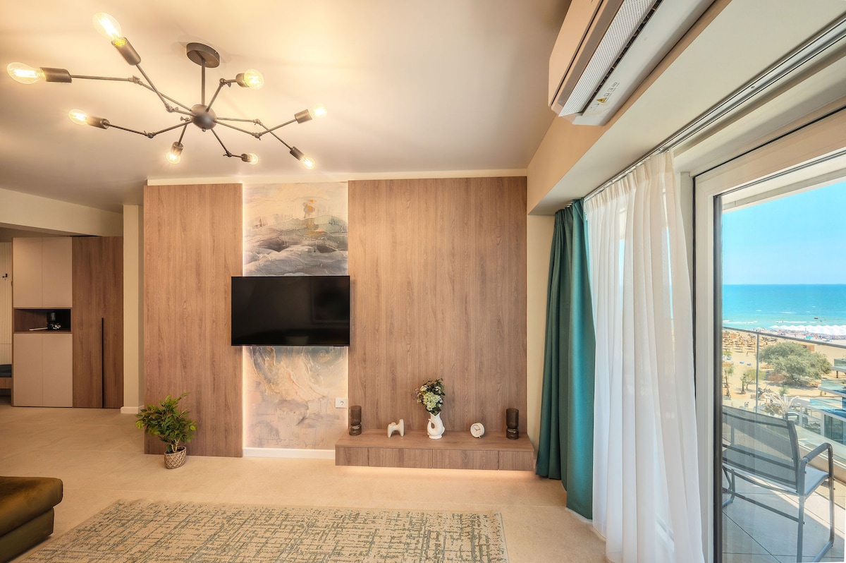AC-622-Wraith Collection (102 SQM 2BD Family Sea View) — Διαμέρισμα — κατάλυμα διακοπών με θέα στη θάλασσα στο Aqua Cullinan Resort & SPA, Mamaia Nord, Κωνστάντζα, Ρουμανία — φωτογραφία 2 του καταλύματος | Aqua Vista Rentals