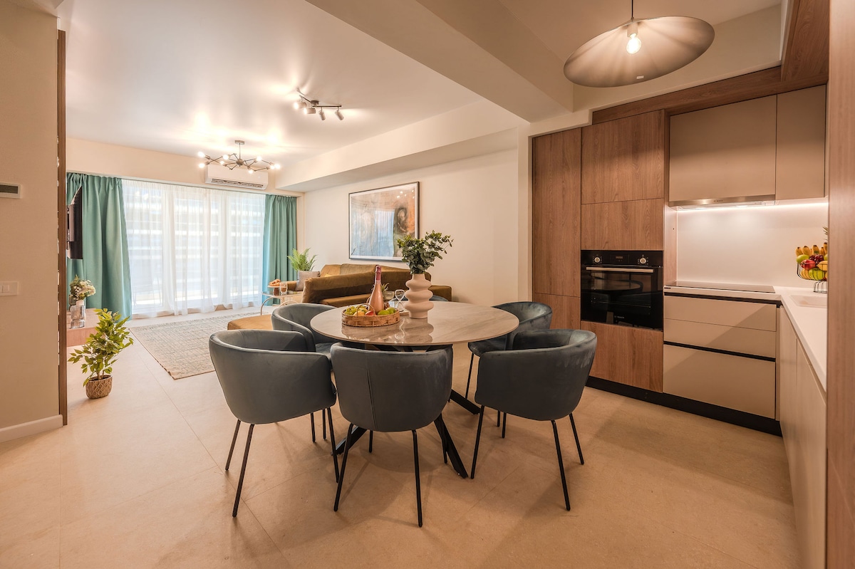 AC-622-Wraith Collection (102 SQM 2BD Family Sea View) — Διαμέρισμα — κατάλυμα διακοπών με θέα στη θάλασσα στο Aqua Cullinan Resort & SPA, Mamaia Nord, Κωνστάντζα, Ρουμανία — φωτογραφία 4 του καταλύματος | Aqua Vista Rentals