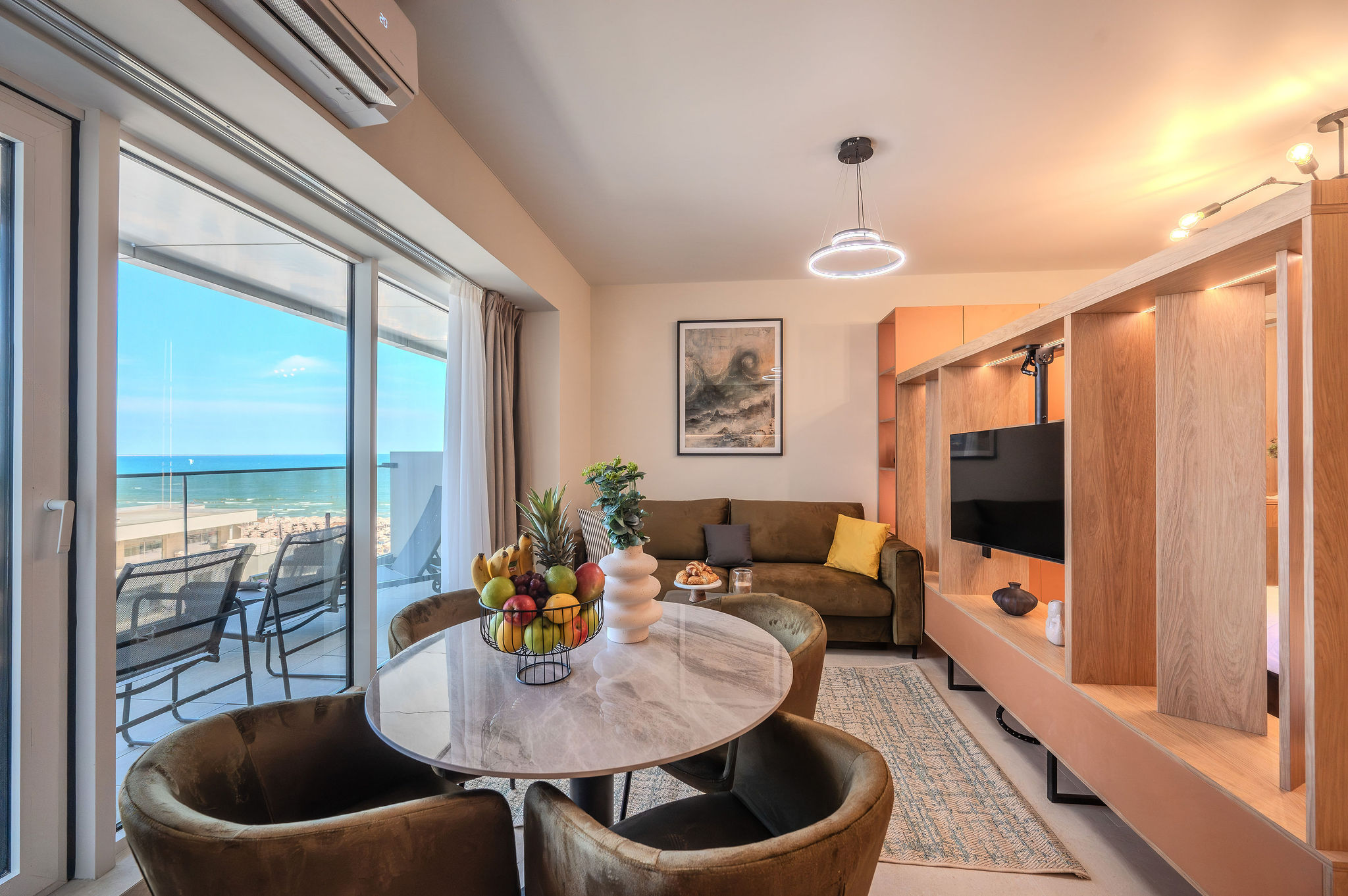 AC-615-Spectre V2 Collection (60 SQM Studio Sea View) — Στούντιο — κατάλυμα διακοπών με θέα στη θάλασσα στο Aqua Cullinan Resort & SPA, Mamaia Nord, Κωνστάντζα, Ρουμανία — φωτογραφία 5 του καταλύματος | Aqua Vista Rentals