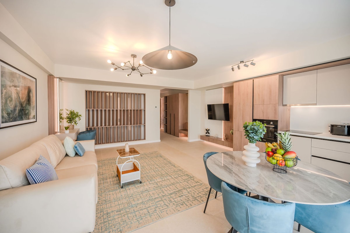 AC-604-Silver Shadow Collection (89 SQM 1BD City View) — Διαμέρισμα — κατάλυμα διακοπών με θέα στην πόλη στο Aqua Cullinan Resort & SPA, Mamaia Nord, Κωνστάντζα, Ρουμανία — φωτογραφία 2 του καταλύματος | Aqua Vista Rentals