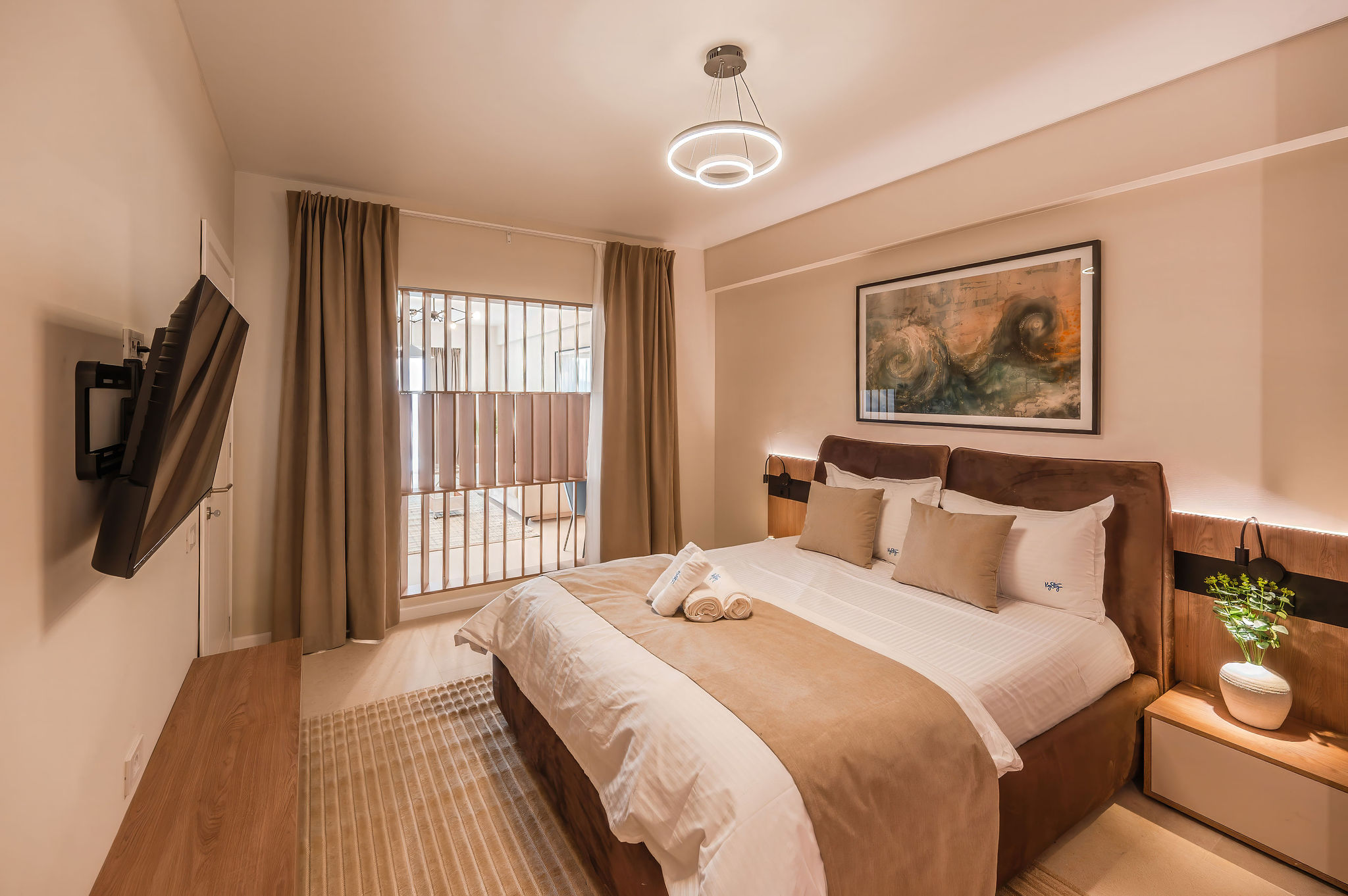AC-603-Silver Shadow Collection (89 SQM 1BD City View) — Διαμέρισμα — κατάλυμα διακοπών με θέα στην πόλη στο Aqua Cullinan Resort & SPA, Mamaia Nord, Κωνστάντζα, Ρουμανία — φωτογραφία 8 του καταλύματος | Aqua Vista Rentals