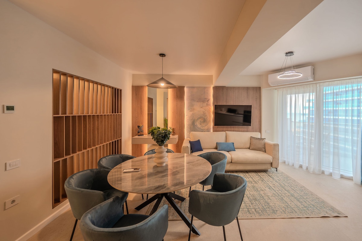 AC-609-Acove Collection (79 SQM. 2BD Studio Sea View) — Στούντιο — κατάλυμα διακοπών με θέα στη θάλασσα στο Aqua Cullinan Resort & SPA, Mamaia Nord, Κωνστάντζα, Ρουμανία — φωτογραφία 8 του καταλύματος | Aqua Vista Rentals