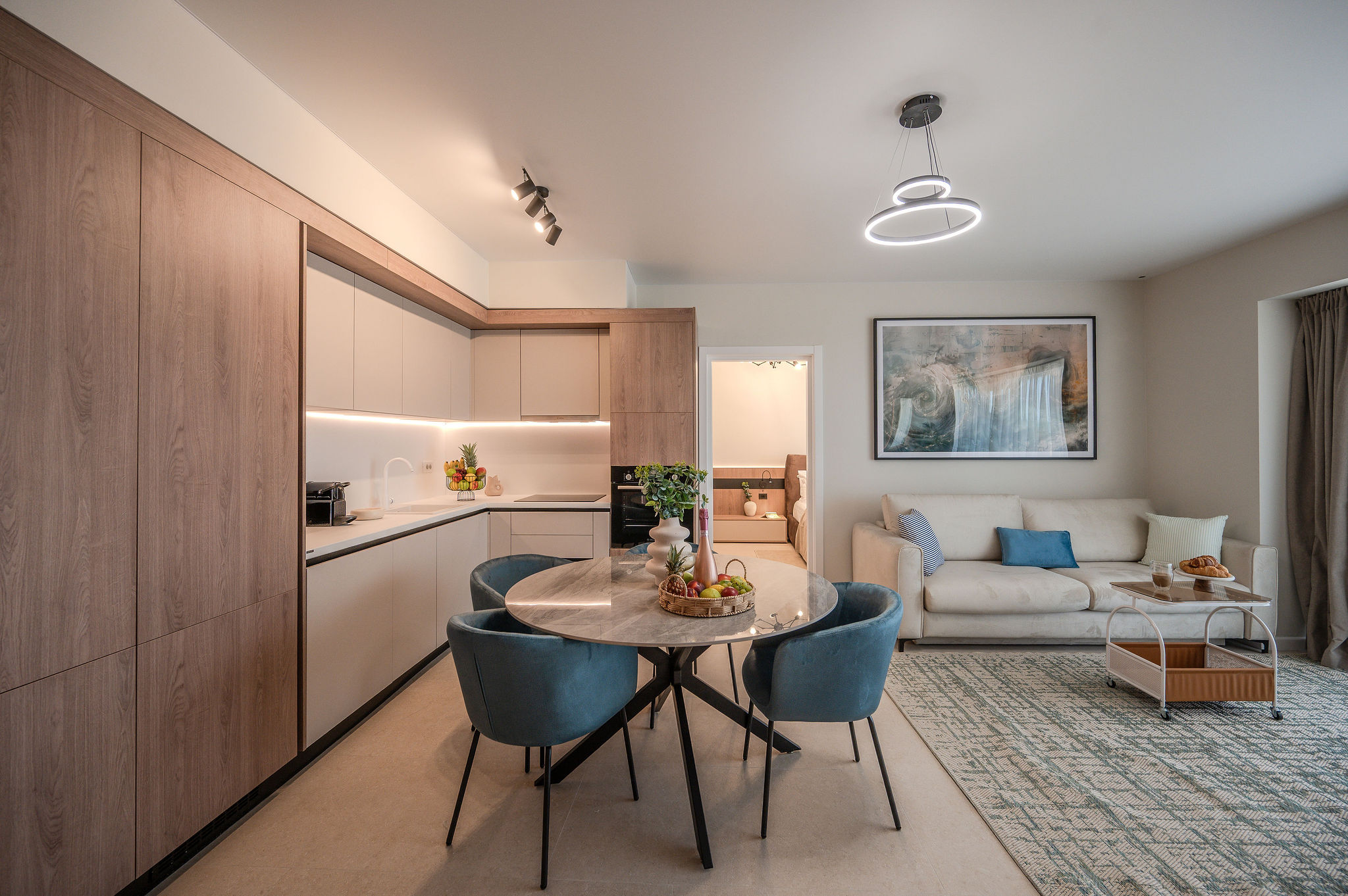 AC-813-Dawn Collection (90 SQM 1BD Front Sea View) — Διαμέρισμα — κατάλυμα διακοπών με θέα στη θάλασσα στο Aqua Cullinan Resort & SPA, Mamaia Nord, Κωνστάντζα, Ρουμανία — φωτογραφία 4 του καταλύματος | Aqua Vista Rentals