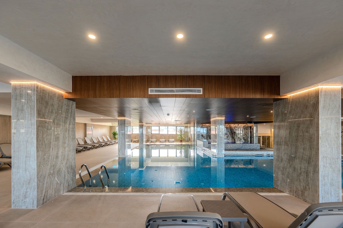 AC-406-Ghost Collection (145 SQM 2BD Sea View Premium) — Διαμέρισμα — κατάλυμα διακοπών με θέα στη θάλασσα στο Aqua Cullinan Resort & SPA, Mamaia Nord, Κωνστάντζα, Ρουμανία — φωτογραφία 4 του καταλύματος | Aqua Vista Rentals