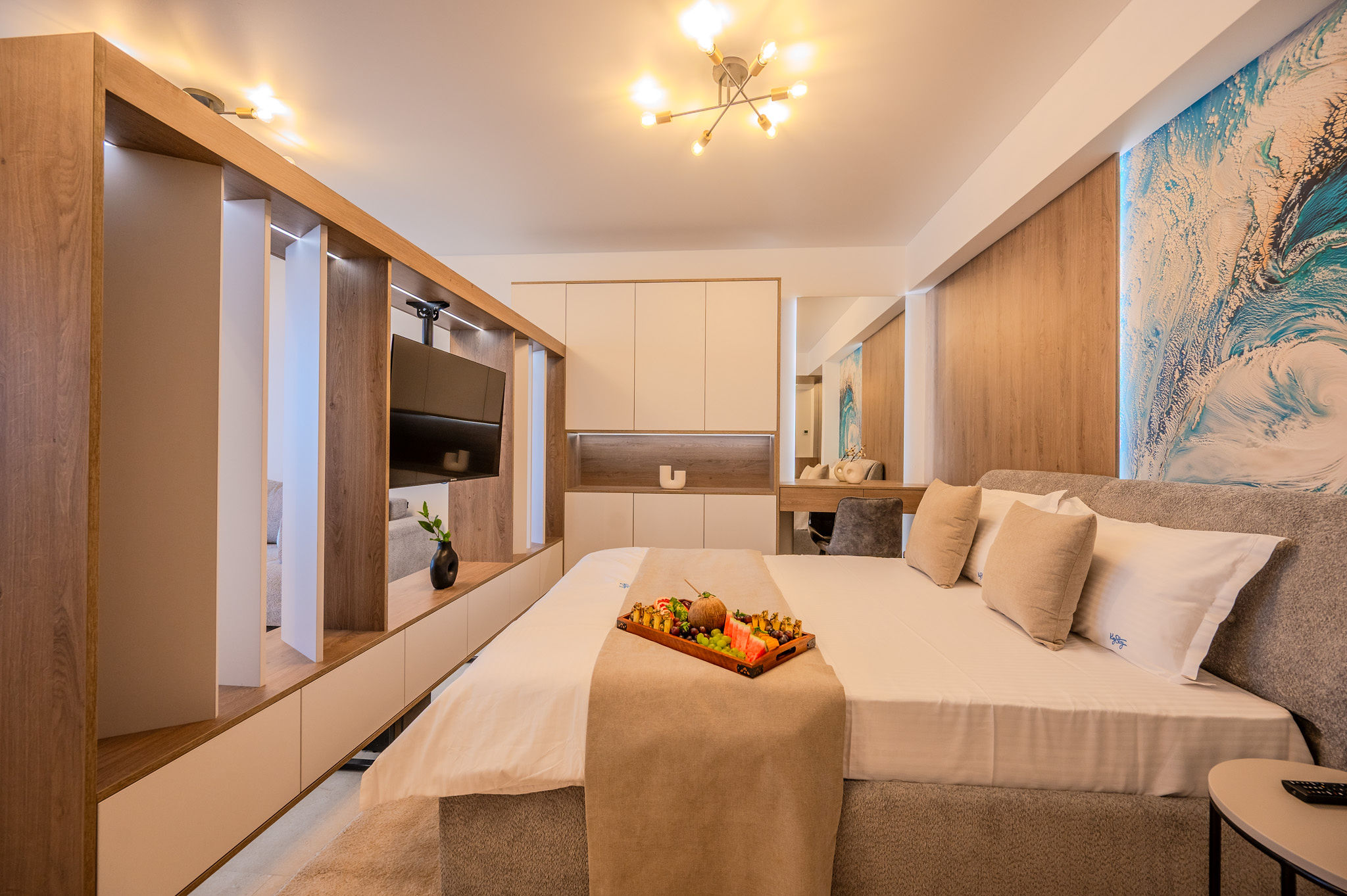 AC-412-Spectre Collection (60 SQM Studio Sea View) — Στούντιο — κατάλυμα διακοπών με θέα στη θάλασσα στο Aqua Cullinan Resort & SPA, Mamaia Nord, Κωνστάντζα, Ρουμανία — φωτογραφία 3 του καταλύματος | Aqua Vista Rentals