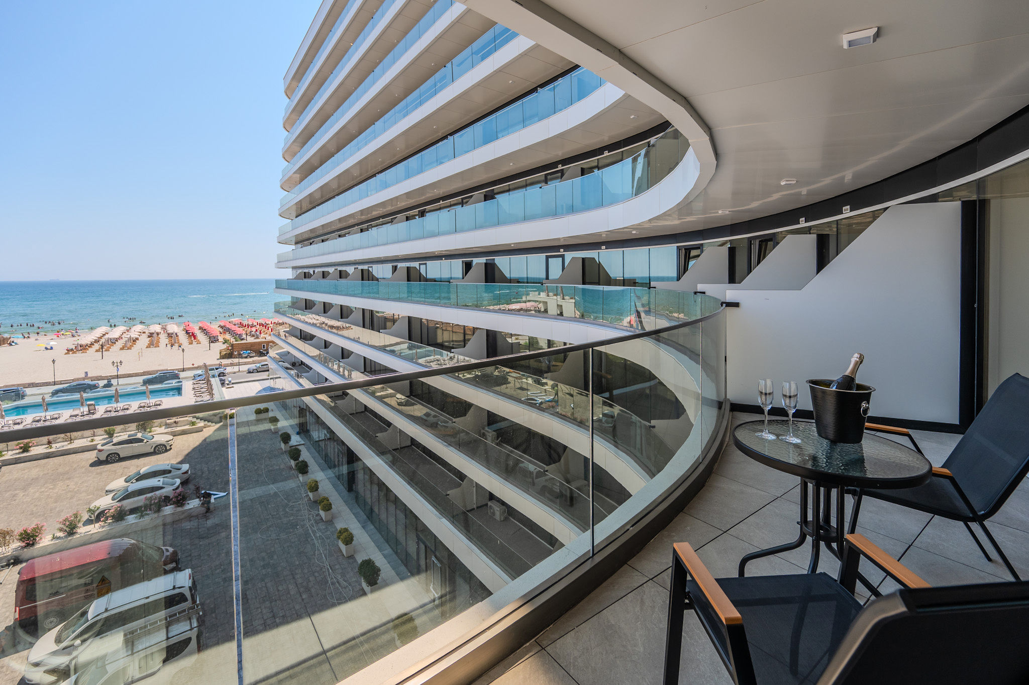AC-416-Spectre Collection (60 SQM Studio Sea View) — Στούντιο — κατάλυμα διακοπών με θέα στη θάλασσα στο Aqua Cullinan Resort & SPA, Mamaia Nord, Κωνστάντζα, Ρουμανία — φωτογραφία 7 του καταλύματος | Aqua Vista Rentals