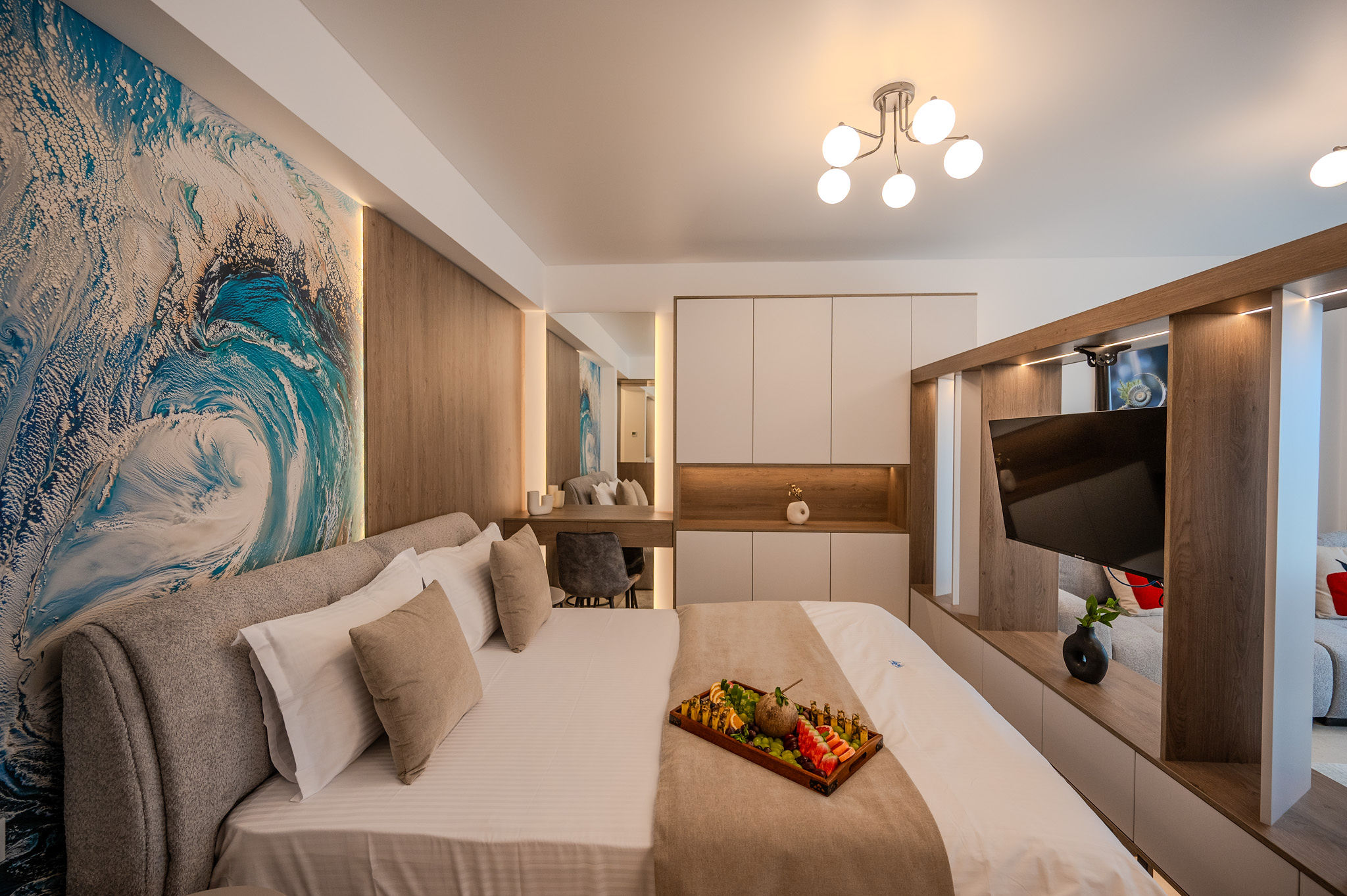 AC-429-Spectre Collection (60 SQM Studio Sea View) — Στούντιο — κατάλυμα διακοπών με θέα στη θάλασσα στο Aqua Cullinan Resort & SPA, Mamaia Nord, Κωνστάντζα, Ρουμανία — φωτογραφία 3 του καταλύματος | Aqua Vista Rentals