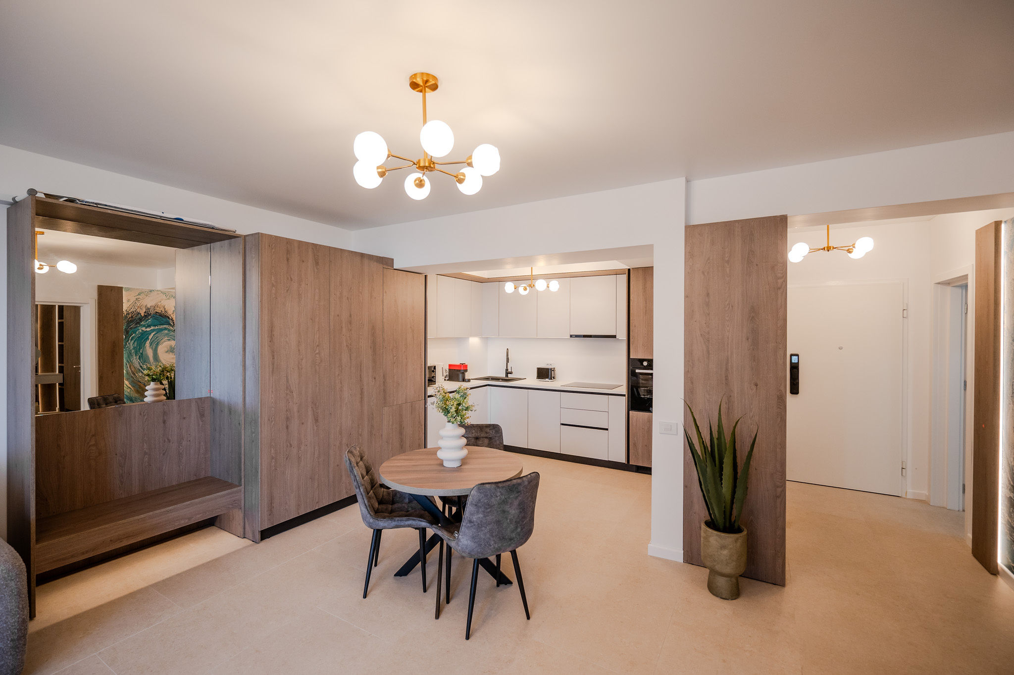AC-417-DropTail Collection (93 SQM 1BD Front Sea View) — Διαμέρισμα — κατάλυμα διακοπών με θέα στη θάλασσα στο Aqua Cullinan Resort & SPA, Mamaia Nord, Κωνστάντζα, Ρουμανία — φωτογραφία 5 του καταλύματος | Aqua Vista Rentals
