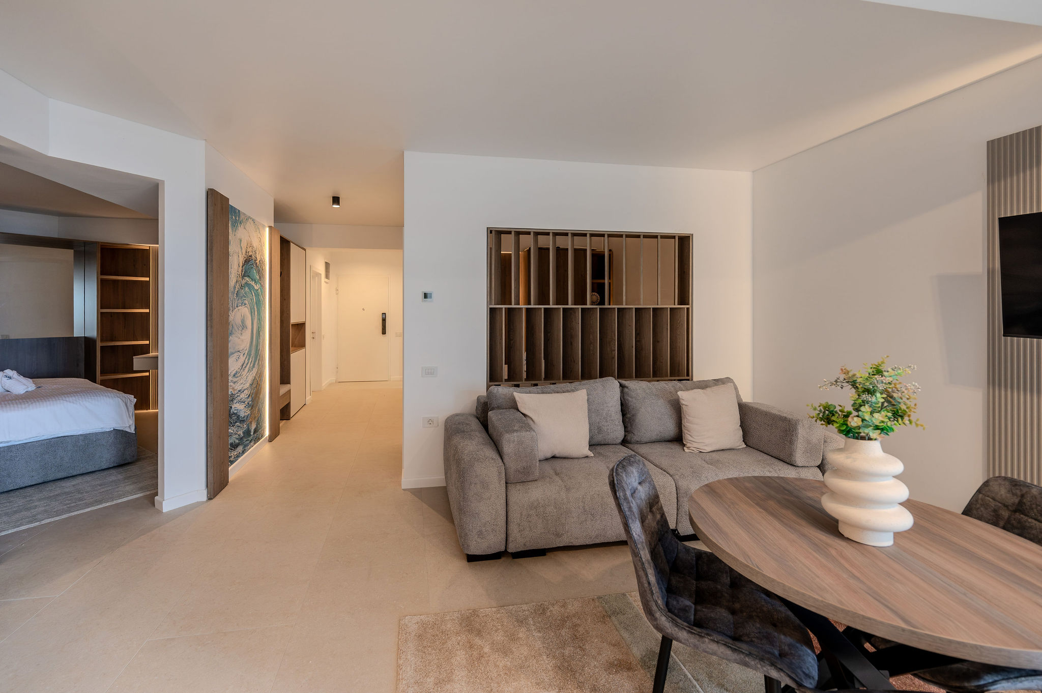 AC-427-Acove Collection (79 SQM. 2BD Studio Sea View) — Στούντιο — κατάλυμα διακοπών με θέα στη θάλασσα στο Aqua Cullinan Resort & SPA, Mamaia Nord, Κωνστάντζα, Ρουμανία — φωτογραφία 4 του καταλύματος | Aqua Vista Rentals