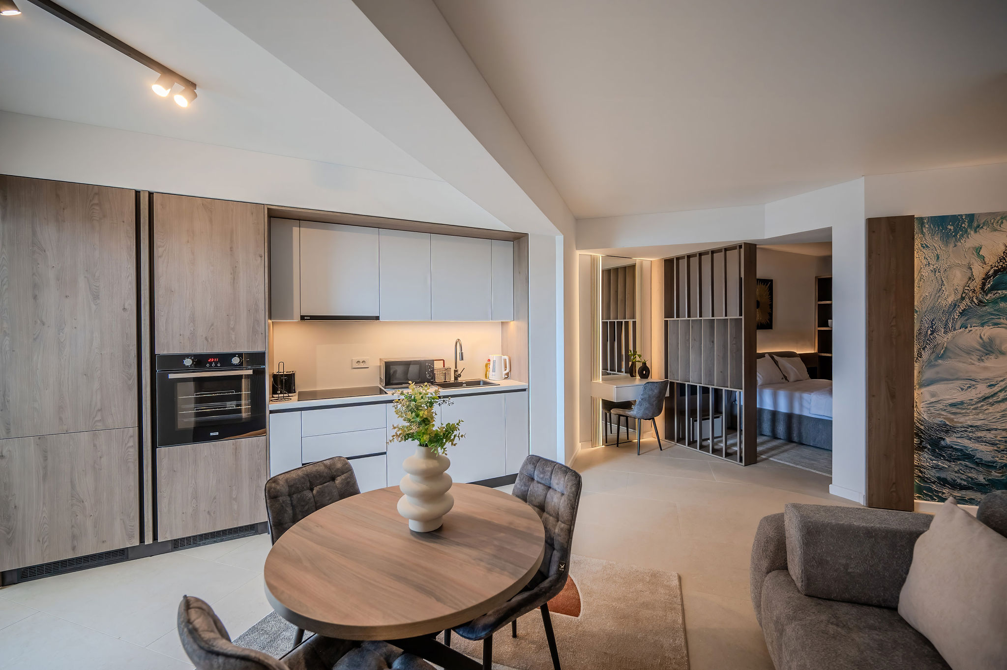 AC-427-Acove Collection (79 SQM. 2BD Studio Sea View) — Στούντιο — κατάλυμα διακοπών με θέα στη θάλασσα στο Aqua Cullinan Resort & SPA, Mamaia Nord, Κωνστάντζα, Ρουμανία — φωτογραφία 2 του καταλύματος | Aqua Vista Rentals