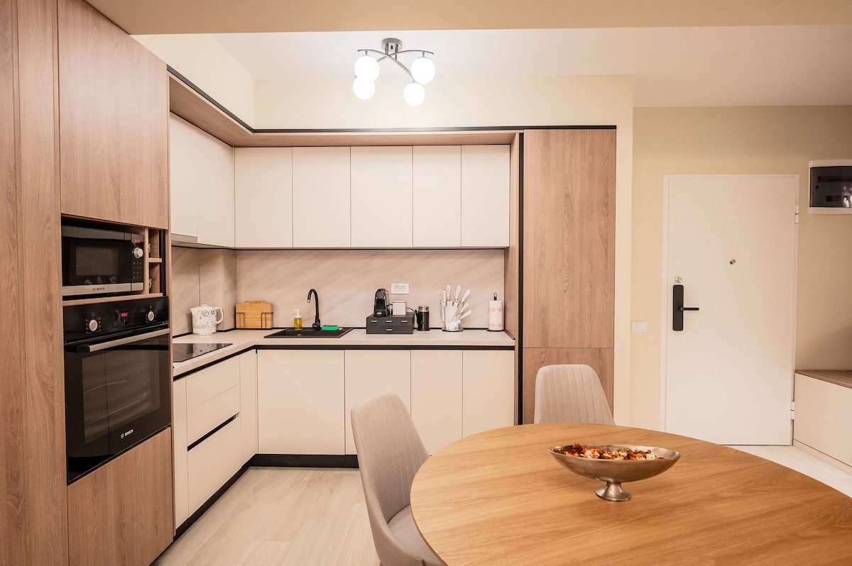 AC-322-Amphora (102 SQM 2BD Family Sea View) — Διαμέρισμα — κατάλυμα διακοπών με θέα στη θάλασσα στο Aqua Cullinan Resort & SPA, Mamaia Nord, Κωνστάντζα, Ρουμανία — φωτογραφία 5 του καταλύματος | Aqua Vista Rentals