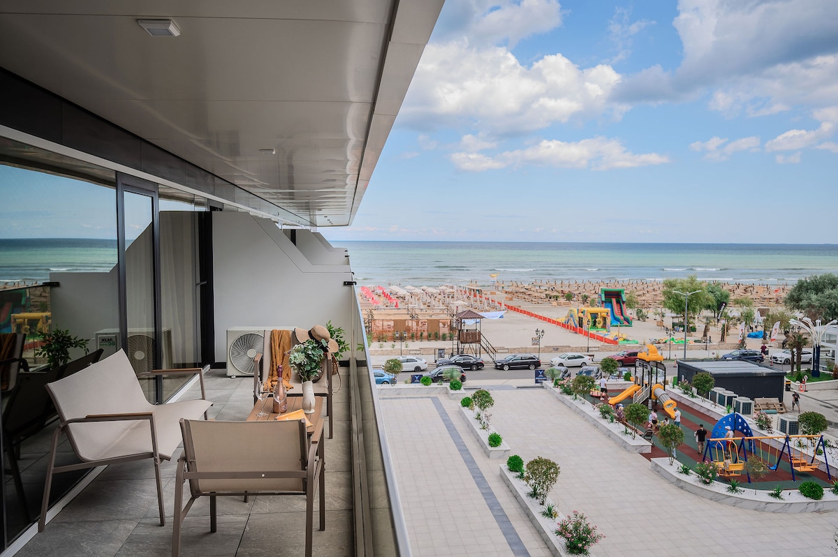 AC-322-Amphora (102 SQM 2BD Family Sea View) — Διαμέρισμα — κατάλυμα διακοπών με θέα στη θάλασσα στο Aqua Cullinan Resort & SPA, Mamaia Nord, Κωνστάντζα, Ρουμανία — φωτογραφία 8 του καταλύματος | Aqua Vista Rentals