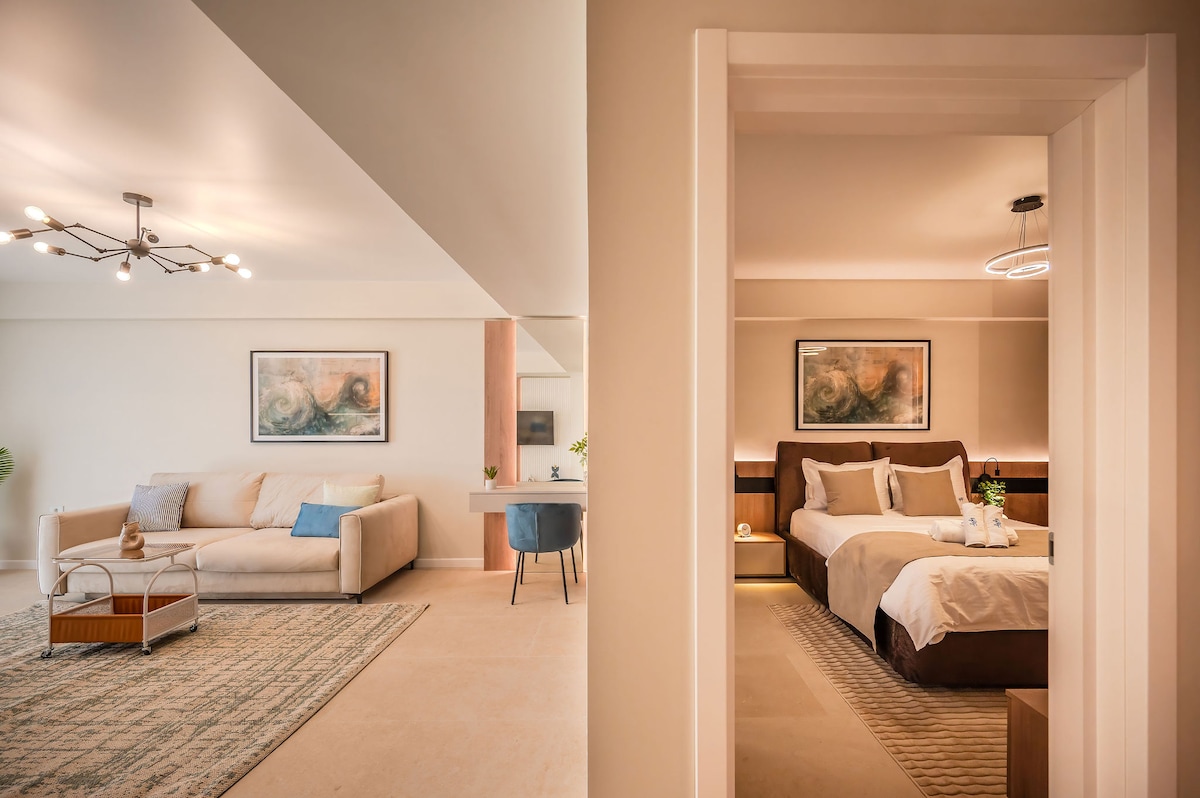 AC-830-Silver Shadow Collection (89 SQM 1BD City View) — Διαμέρισμα — κατάλυμα διακοπών με θέα στην πόλη στο Aqua Cullinan Resort & SPA, Mamaia Nord, Κωνστάντζα, Ρουμανία — φωτογραφία 7 του καταλύματος | Aqua Vista Rentals