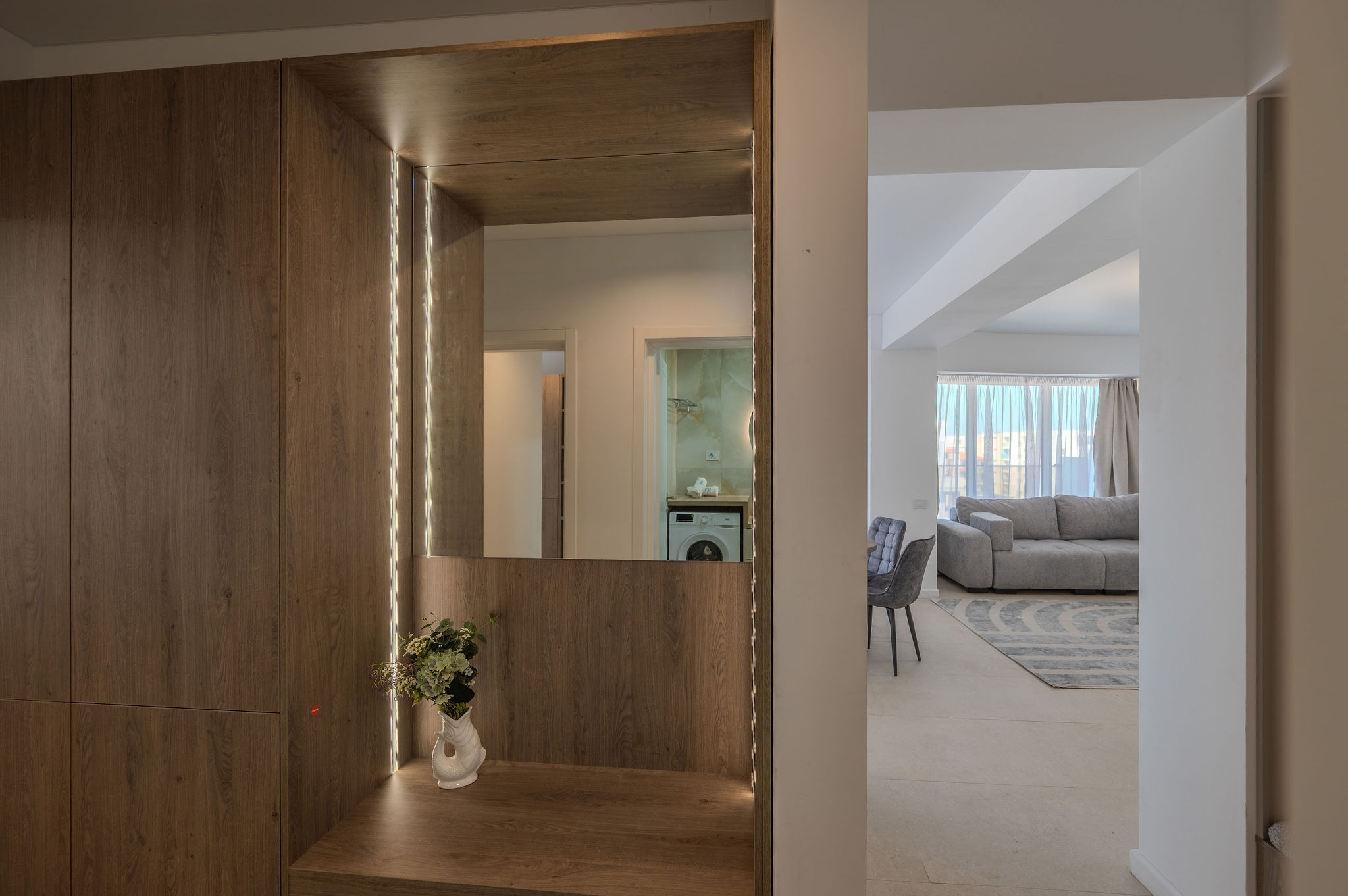 AC-405-Corniche Collection (151 SQM 2BD Corner View) — Διαμέρισμα — κατάλυμα διακοπών με θέα στην πόλη στο Aqua Cullinan Resort & SPA, Mamaia Nord, Κωνστάντζα, Ρουμανία — φωτογραφία 6 του καταλύματος | Aqua Vista Rentals