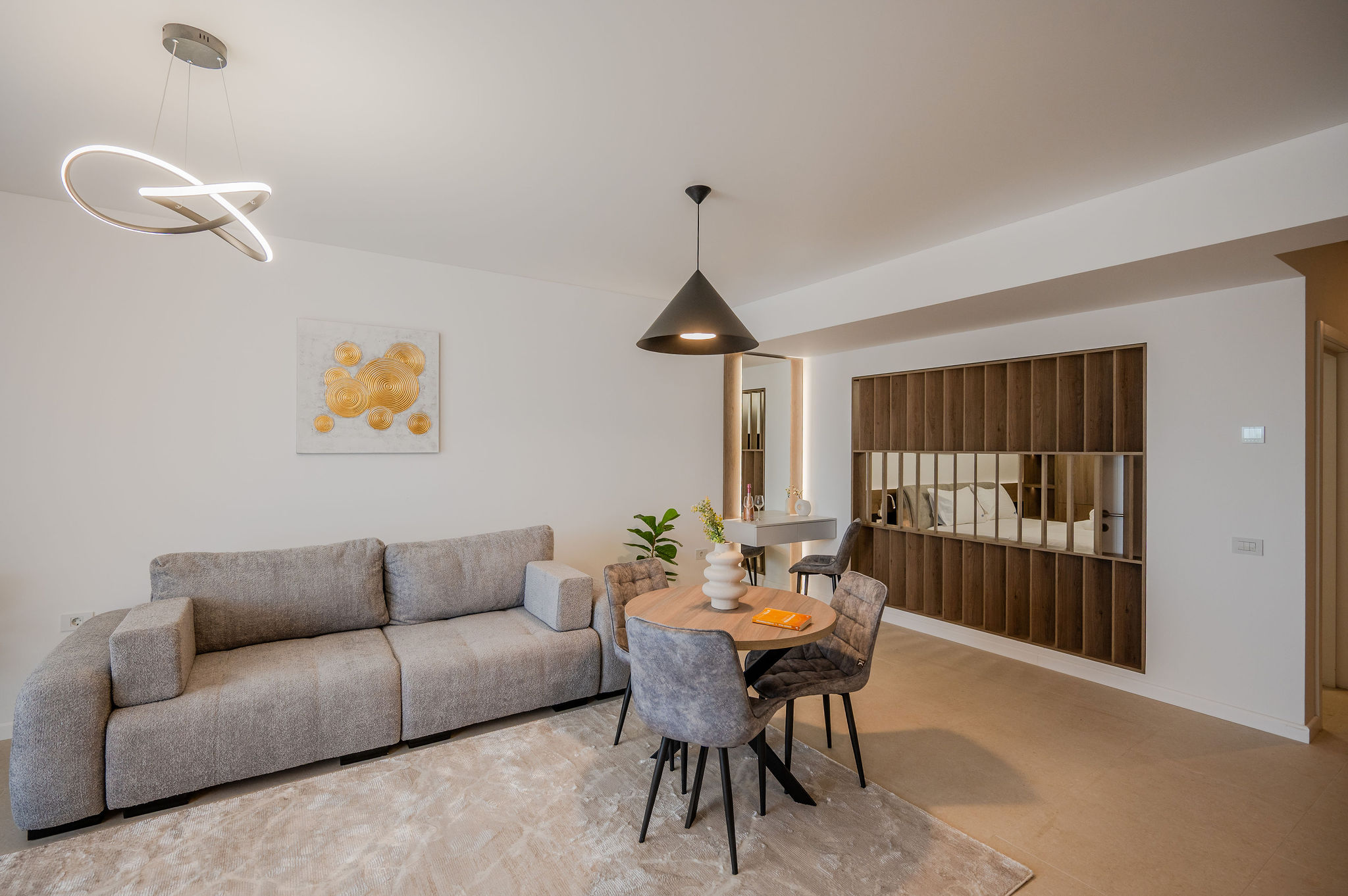 AC-402-Silver Shadow Collection (89 SQM 1BD City View) — Διαμέρισμα — κατάλυμα διακοπών με θέα στην πόλη στο Aqua Cullinan Resort & SPA, Mamaia Nord, Κωνστάντζα, Ρουμανία — φωτογραφία 8 του καταλύματος | Aqua Vista Rentals