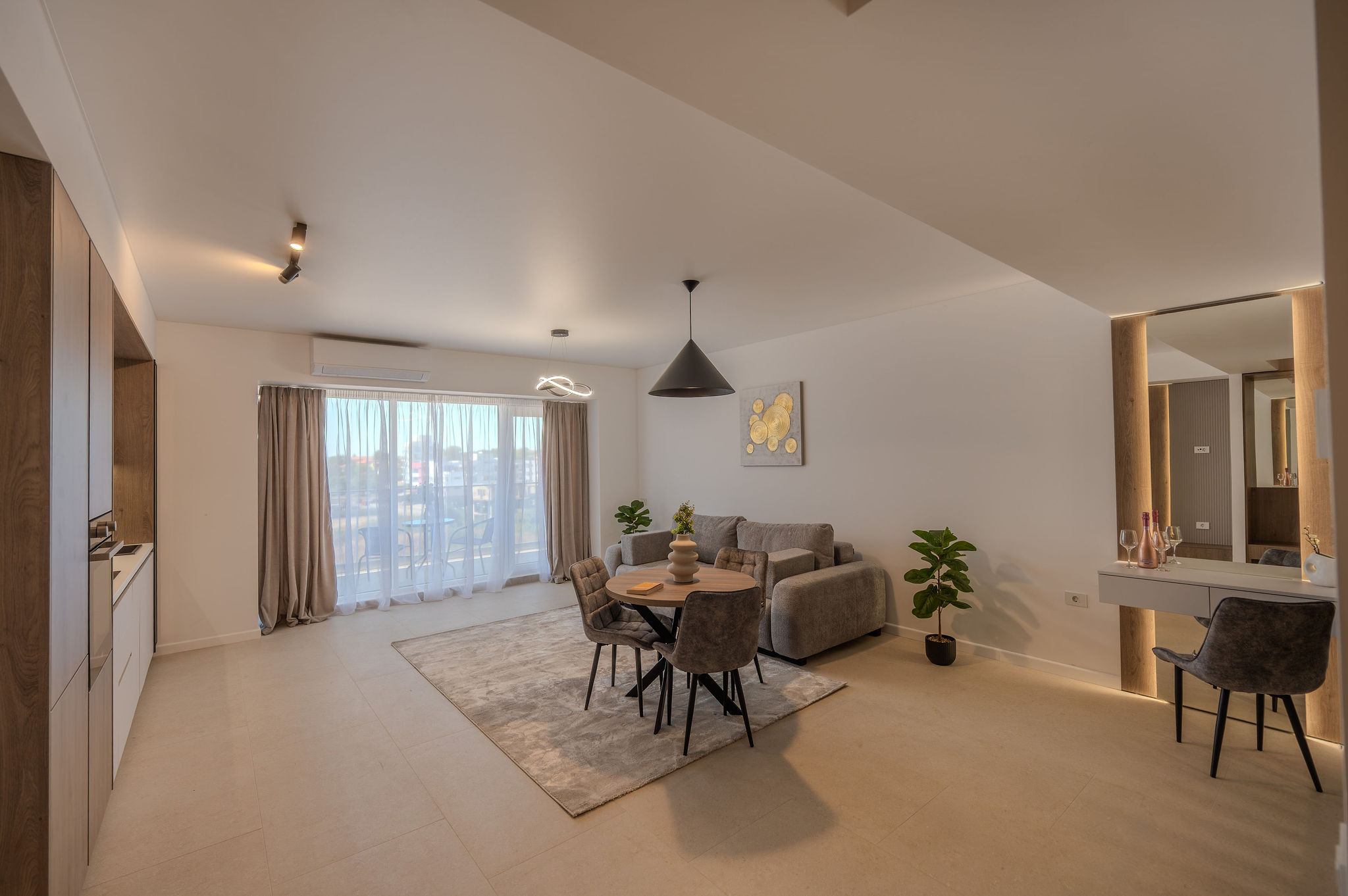 AC-432-Silver Shadow Collection (89 SQM 1BD City View) — Διαμέρισμα — κατάλυμα διακοπών με θέα στην πόλη στο Aqua Cullinan Resort & SPA, Mamaia Nord, Κωνστάντζα, Ρουμανία — φωτογραφία 4 του καταλύματος | Aqua Vista Rentals