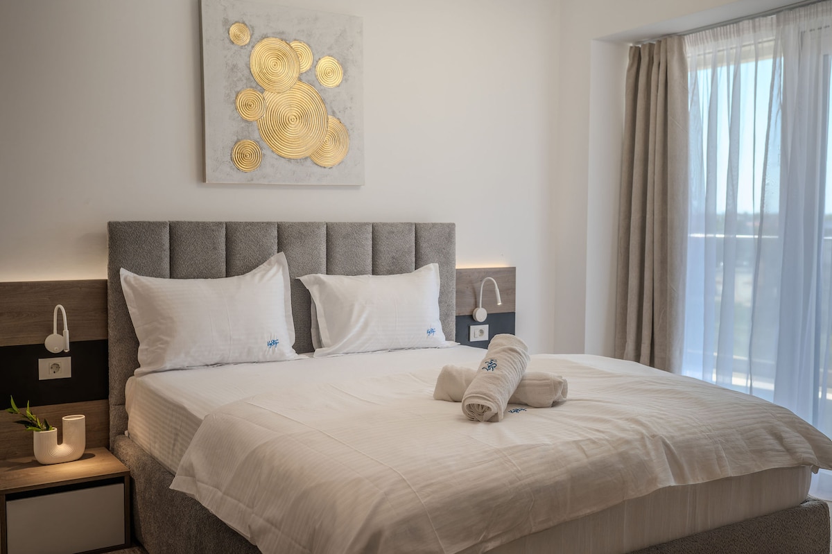 AC-431-Corniche Collection (151 SQM 2BD Corner View) — Apartament — închiriere de vacanță cu vedere la oraș în Aqua Cullinan Resort & SPA, Mamaia Nord, Constanța, România — fotografia 4 a proprietății | Aqua Vista Rentals