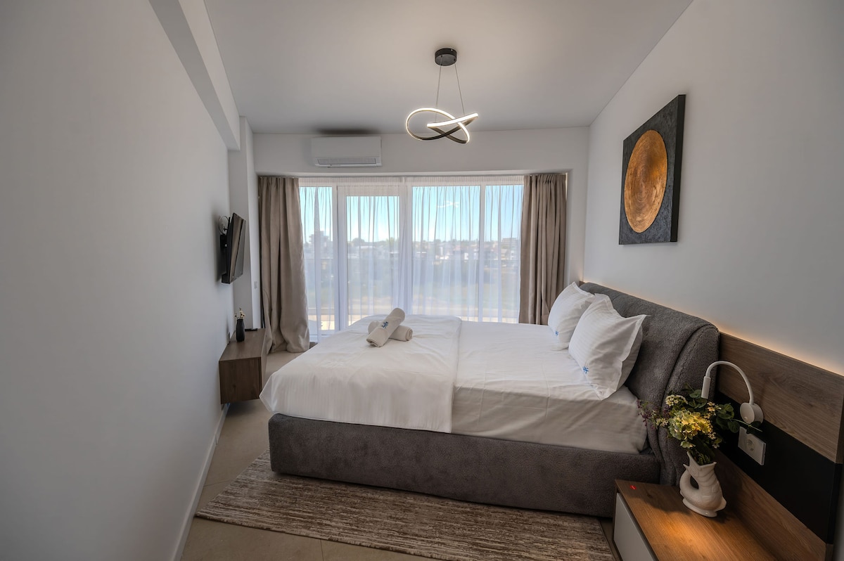AC-431-Corniche Collection (151 SQM 2BD Corner View) — Apartament — închiriere de vacanță cu vedere la oraș în Aqua Cullinan Resort & SPA, Mamaia Nord, Constanța, România — fotografia 7 a proprietății | Aqua Vista Rentals