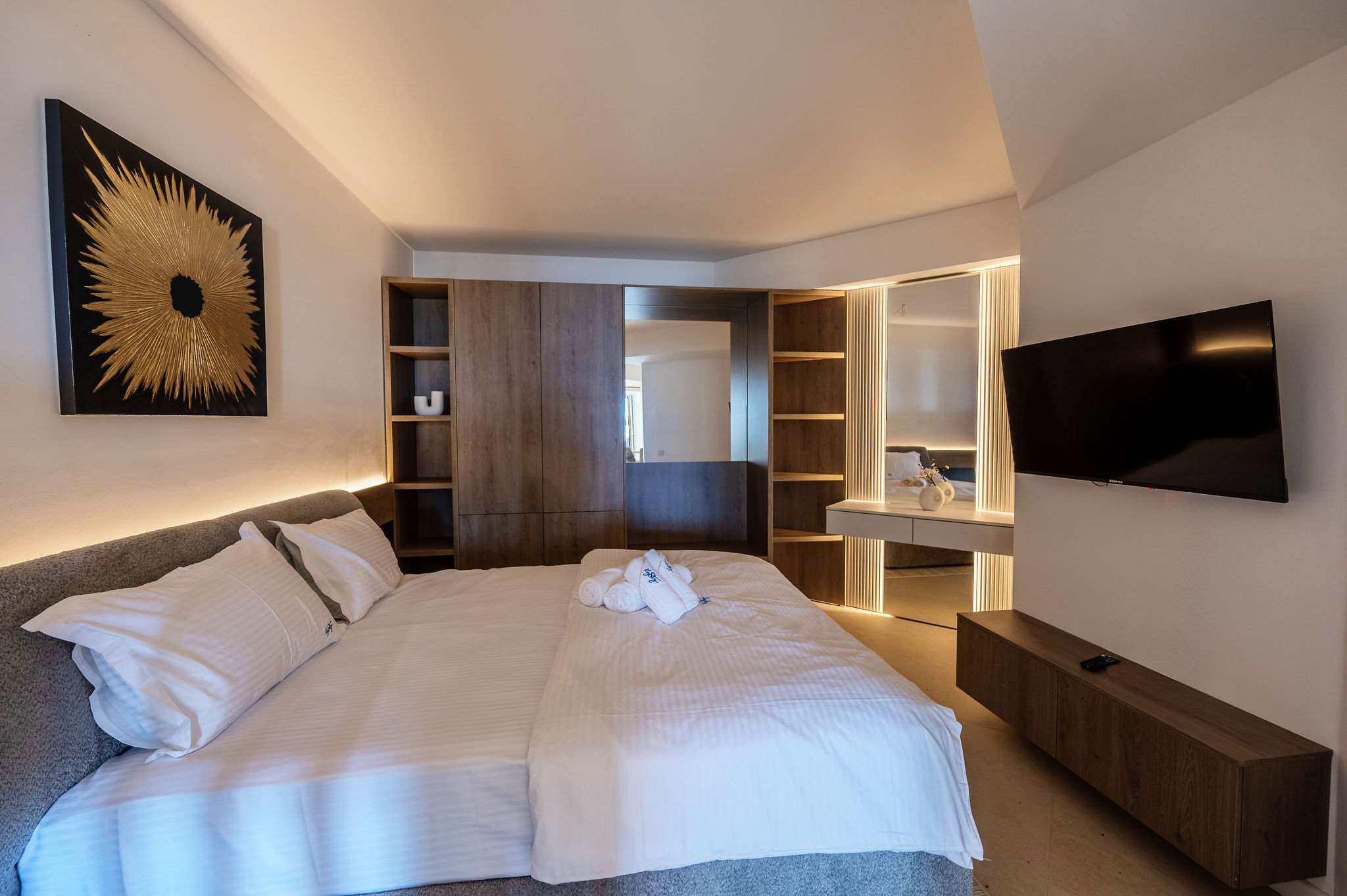 AC-226-Acove Collection (79 SQM. 2BD Studio Sea View) — Στούντιο — κατάλυμα διακοπών με θέα στη θάλασσα στο Aqua Cullinan Resort & SPA, Mamaia Nord, Κωνστάντζα, Ρουμανία — φωτογραφία 4 του καταλύματος | Aqua Vista Rentals
