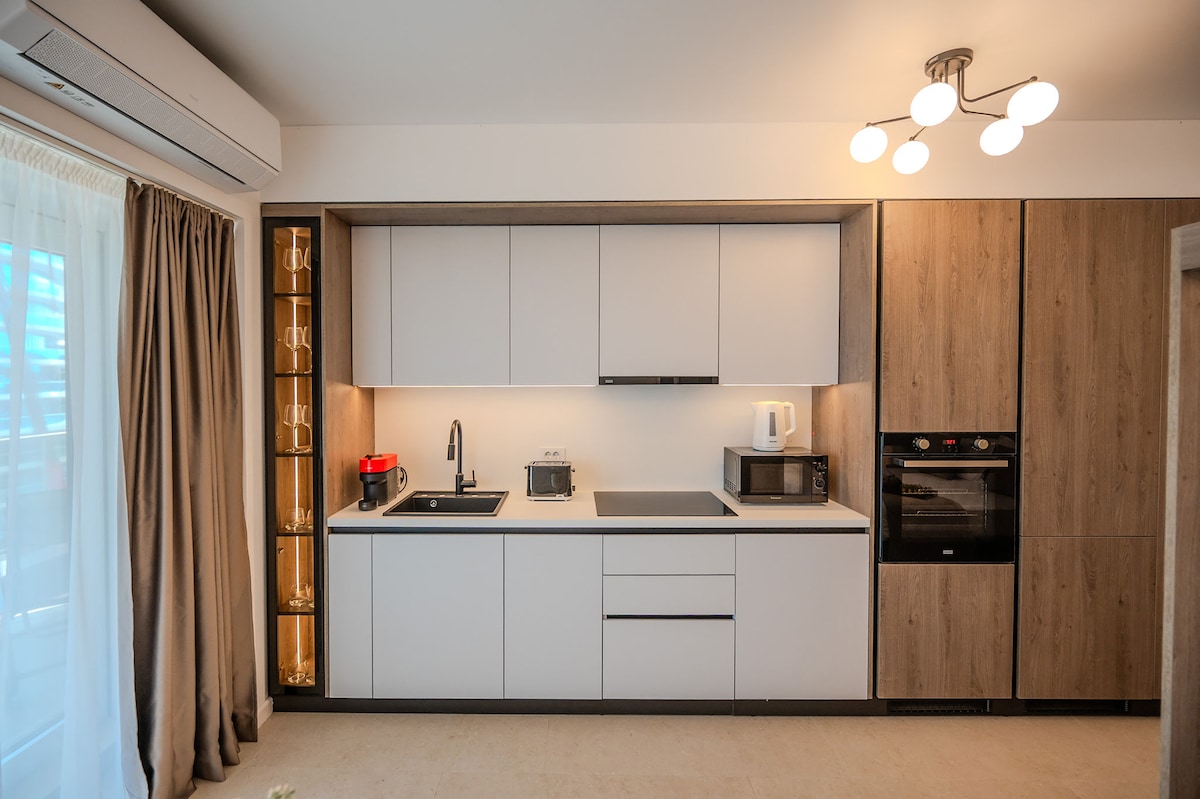 AC-224-Spectre Collection (60 SQM Studio Sea View) — Στούντιο — κατάλυμα διακοπών με θέα στη θάλασσα στο Aqua Cullinan Resort & SPA, Mamaia Nord, Κωνστάντζα, Ρουμανία — φωτογραφία 8 του καταλύματος | Aqua Vista Rentals
