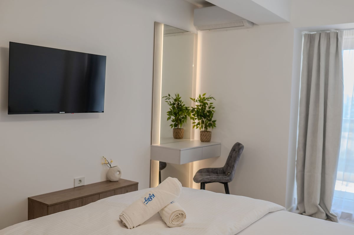 AC-235-Silver Spirit Collection (104 SQM 1BD+ City View) — Διαμέρισμα — κατάλυμα διακοπών με θέα στην πόλη στο Aqua Cullinan Resort & SPA, Mamaia Nord, Κωνστάντζα, Ρουμανία — φωτογραφία 6 του καταλύματος | Aqua Vista Rentals