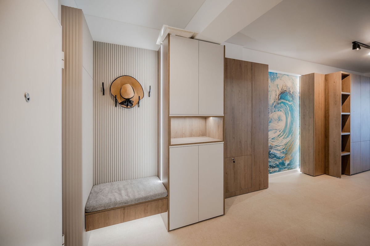 AC-233-Silver Shadow Collection (89 SQM 1BD City View) — Διαμέρισμα — κατάλυμα διακοπών με θέα στην πόλη στο Aqua Cullinan Resort & SPA, Mamaia Nord, Κωνστάντζα, Ρουμανία — φωτογραφία 8 του καταλύματος | Aqua Vista Rentals