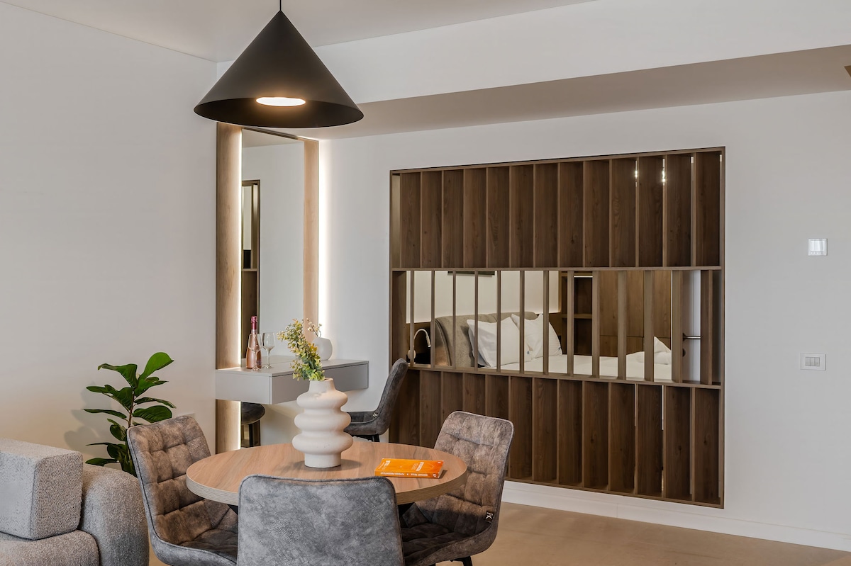 AC-234-Silver Shadow Collection (89 SQM 1BD City View) — Διαμέρισμα — κατάλυμα διακοπών με θέα στην πόλη στο Aqua Cullinan Resort & SPA, Mamaia Nord, Κωνστάντζα, Ρουμανία — φωτογραφία 5 του καταλύματος | Aqua Vista Rentals
