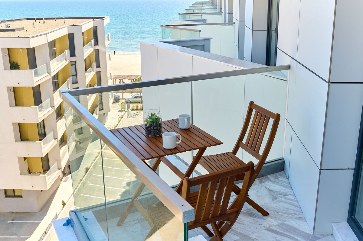 MDApartment in Infinity Beach Resort- Parking — Διαμέρισμα — κατάλυμα διακοπών στο Infinity Resort & SPA, Mamaia Nord, Κωνστάντζα, Ρουμανία — φωτογραφία 2 του καταλύματος | Aqua Vista Rentals