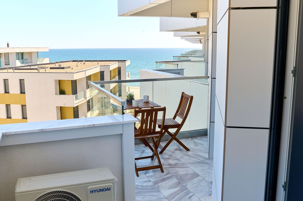 MDApartment in Infinity Beach Resort- Parking — Διαμέρισμα — κατάλυμα διακοπών στο Infinity Resort & SPA, Mamaia Nord, Κωνστάντζα, Ρουμανία — φωτογραφία 4 του καταλύματος | Aqua Vista Rentals