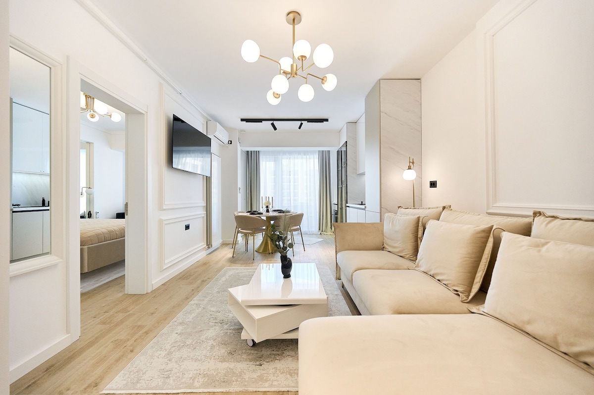 Infinity Everglow Apartment Spa&Pool Beach Resort-parking — Διαμέρισμα — κατάλυμα διακοπών με θέα στην πόλη στο Infinity Resort & SPA, Mamaia Nord, Κωνστάντζα, Ρουμανία — φωτογραφία 6 του καταλύματος | Aqua Vista Rentals