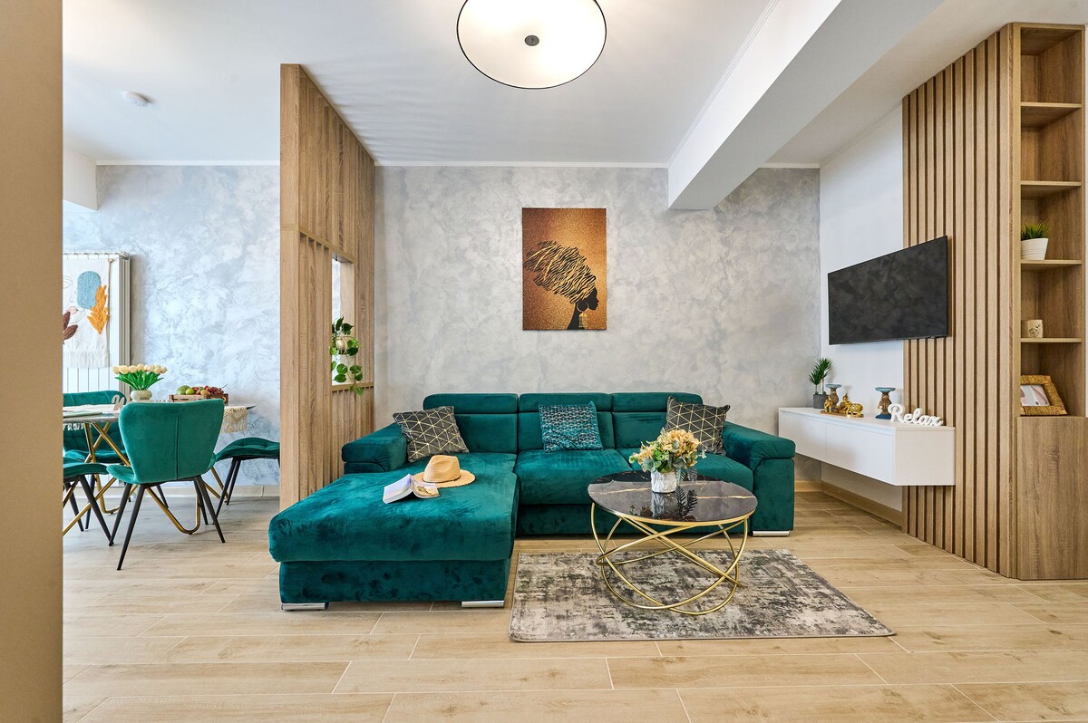 AdeMar Luxury Apartment- Spa&Pool Beach Resort — Διαμέρισμα — κατάλυμα διακοπών στο Infinity Resort & SPA, Mamaia Nord, Κωνστάντζα, Ρουμανία — φωτογραφία 2 του καταλύματος | Aqua Vista Rentals