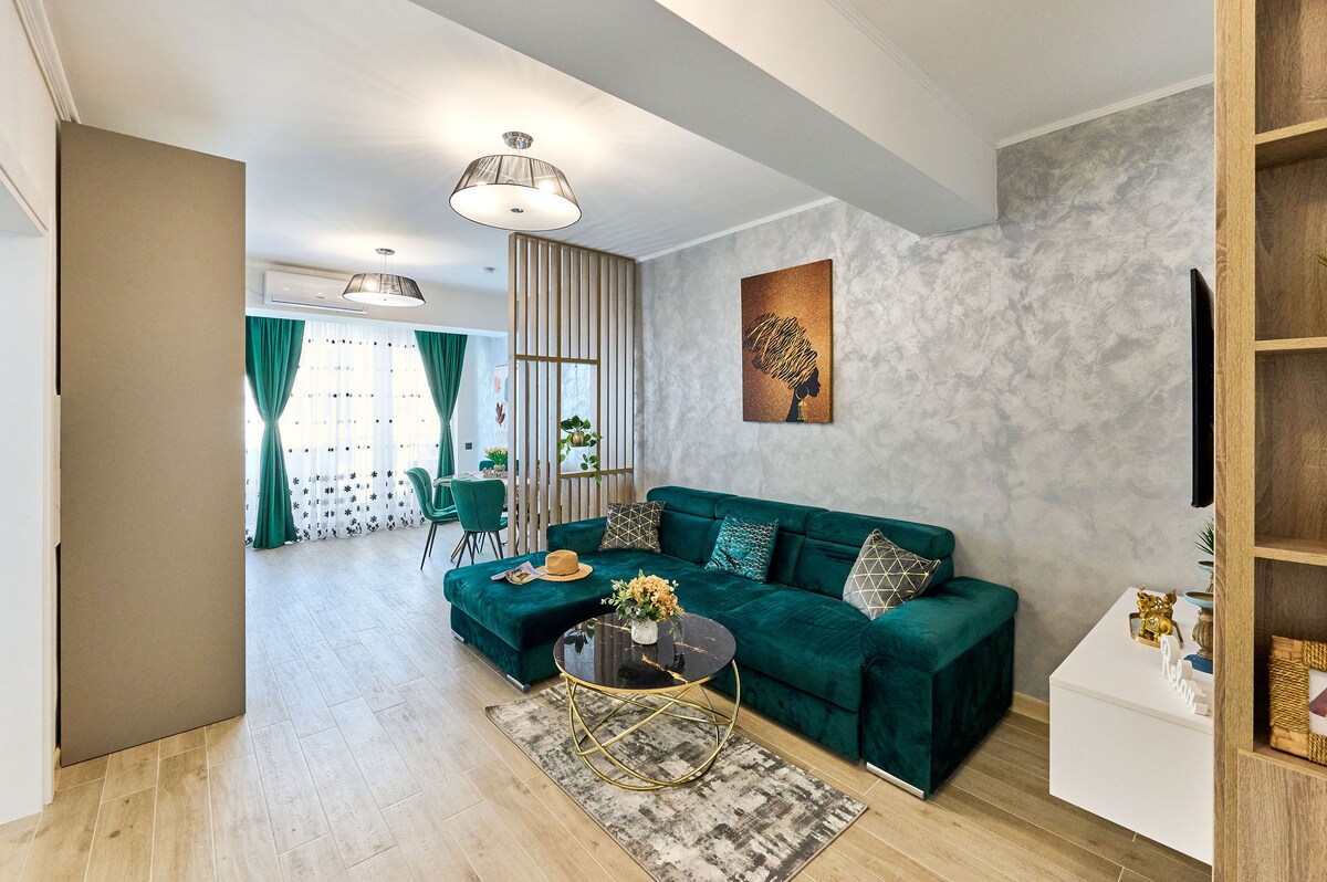 AdeMar Luxury Apartment- Spa&Pool Beach Resort — Διαμέρισμα — κατάλυμα διακοπών στο Infinity Resort & SPA, Mamaia Nord, Κωνστάντζα, Ρουμανία — φωτογραφία 3 του καταλύματος | Aqua Vista Rentals