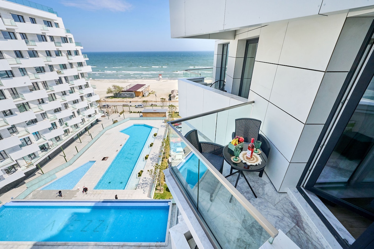 AdeMar Luxury Apartment- Spa&Pool Beach Resort — Διαμέρισμα — κατάλυμα διακοπών στο Infinity Resort & SPA, Mamaia Nord, Κωνστάντζα, Ρουμανία — φωτογραφία 6 του καταλύματος | Aqua Vista Rentals