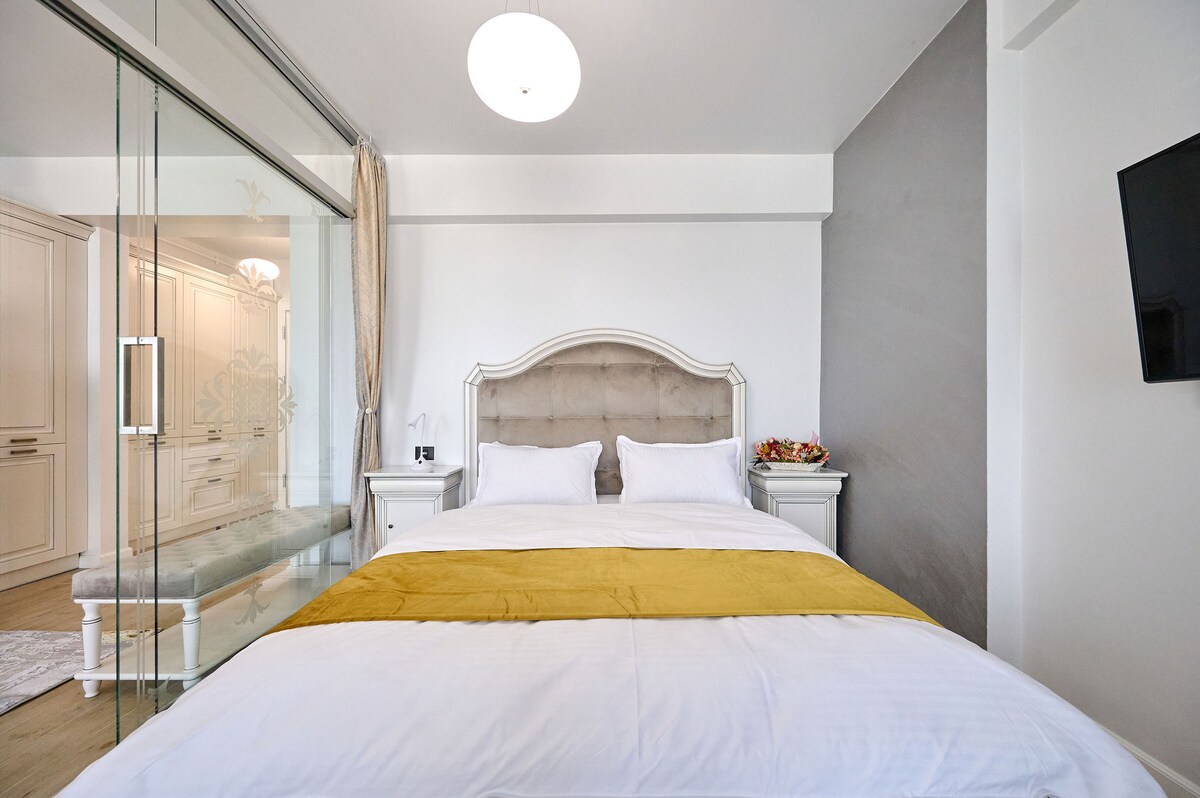 Magic Studio in Infinity Beach Resort Pool & Parking — Στούντιο — κατάλυμα διακοπών στο Infinity Resort & SPA, Mamaia Nord, Κωνστάντζα, Ρουμανία — φωτογραφία 6 του καταλύματος | Aqua Vista Rentals
