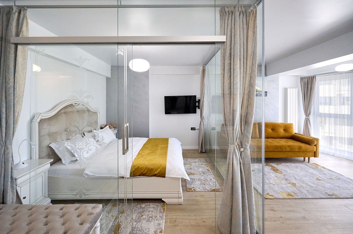 Magic Studio in Infinity Beach Resort Pool & Parking — Στούντιο — κατάλυμα διακοπών στο Infinity Resort & SPA, Mamaia Nord, Κωνστάντζα, Ρουμανία — φωτογραφία 7 του καταλύματος | Aqua Vista Rentals