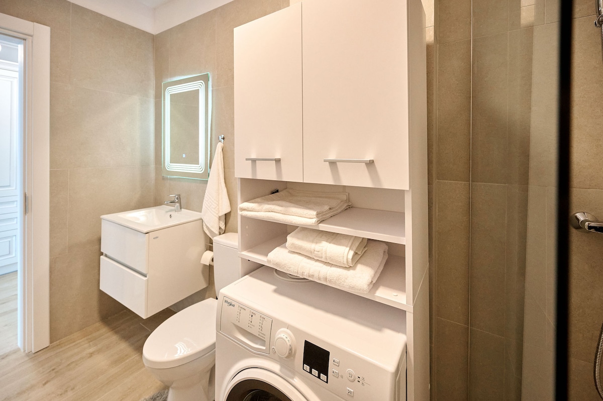 Magic Studio in Infinity Beach Resort Pool & Parking — Στούντιο — κατάλυμα διακοπών στο Infinity Resort & SPA, Mamaia Nord, Κωνστάντζα, Ρουμανία — φωτογραφία 8 του καταλύματος | Aqua Vista Rentals