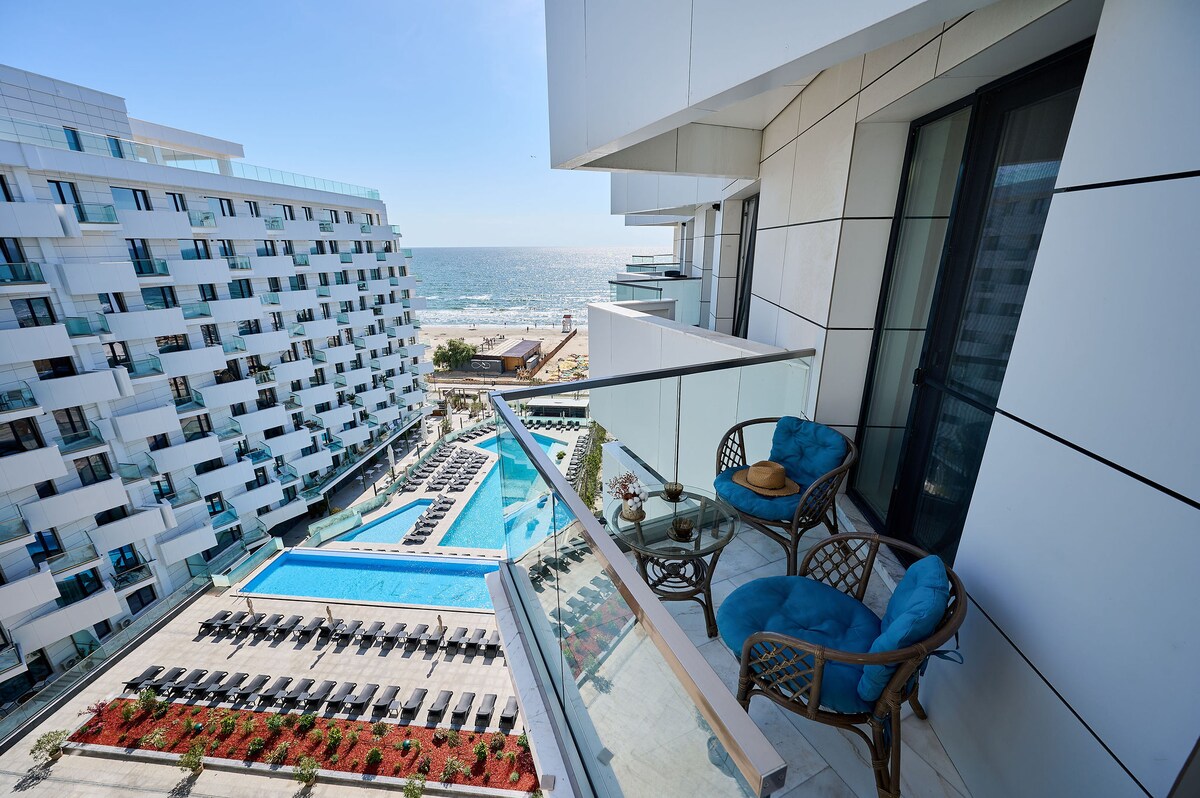 Summer Infinity Apartment Beach Resort — Διαμέρισμα — κατάλυμα διακοπών στο Infinity Resort & SPA, Mamaia Nord, Κωνστάντζα, Ρουμανία — κύρια φωτογραφία του καταλύματος | Aqua Vista Rentals