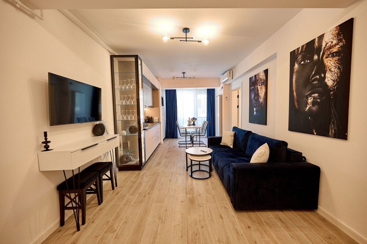 Infinity by Sea Apartment Beach Resort - parking — Διαμέρισμα — κατάλυμα διακοπών με θέα στη θάλασσα στο Infinity Resort & SPA, Mamaia Nord, Κωνστάντζα, Ρουμανία — φωτογραφία 3 του καταλύματος | Aqua Vista Rentals