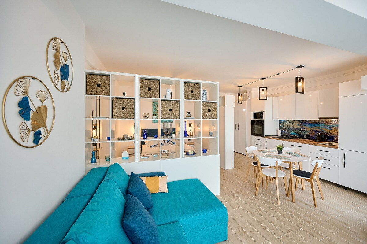 Cloud 9 Studio in Infinity Beach Resort — Στούντιο — κατάλυμα διακοπών στο Infinity Resort & SPA, Mamaia Nord, Κωνστάντζα, Ρουμανία — φωτογραφία 7 του καταλύματος | Aqua Vista Rentals