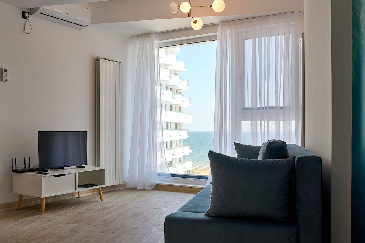 Sea-esta Studio in Infinity Beach Resort — Studio — închiriere de vacanță cu vedere la mare în Infinity Resort & SPA, Mamaia Nord, Constanța, România — fotografia 5 a proprietății | Aqua Vista Rentals