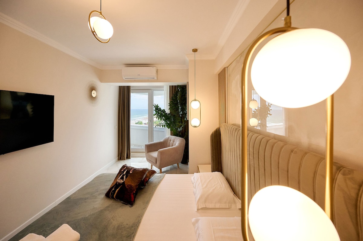 Wave n’ Sea Apartment in Infinity Beach Resort - parking — Διαμέρισμα — κατάλυμα διακοπών με θέα στη θάλασσα στο Infinity Resort & SPA, Mamaia Nord, Κωνστάντζα, Ρουμανία — φωτογραφία 4 του καταλύματος | Aqua Vista Rentals